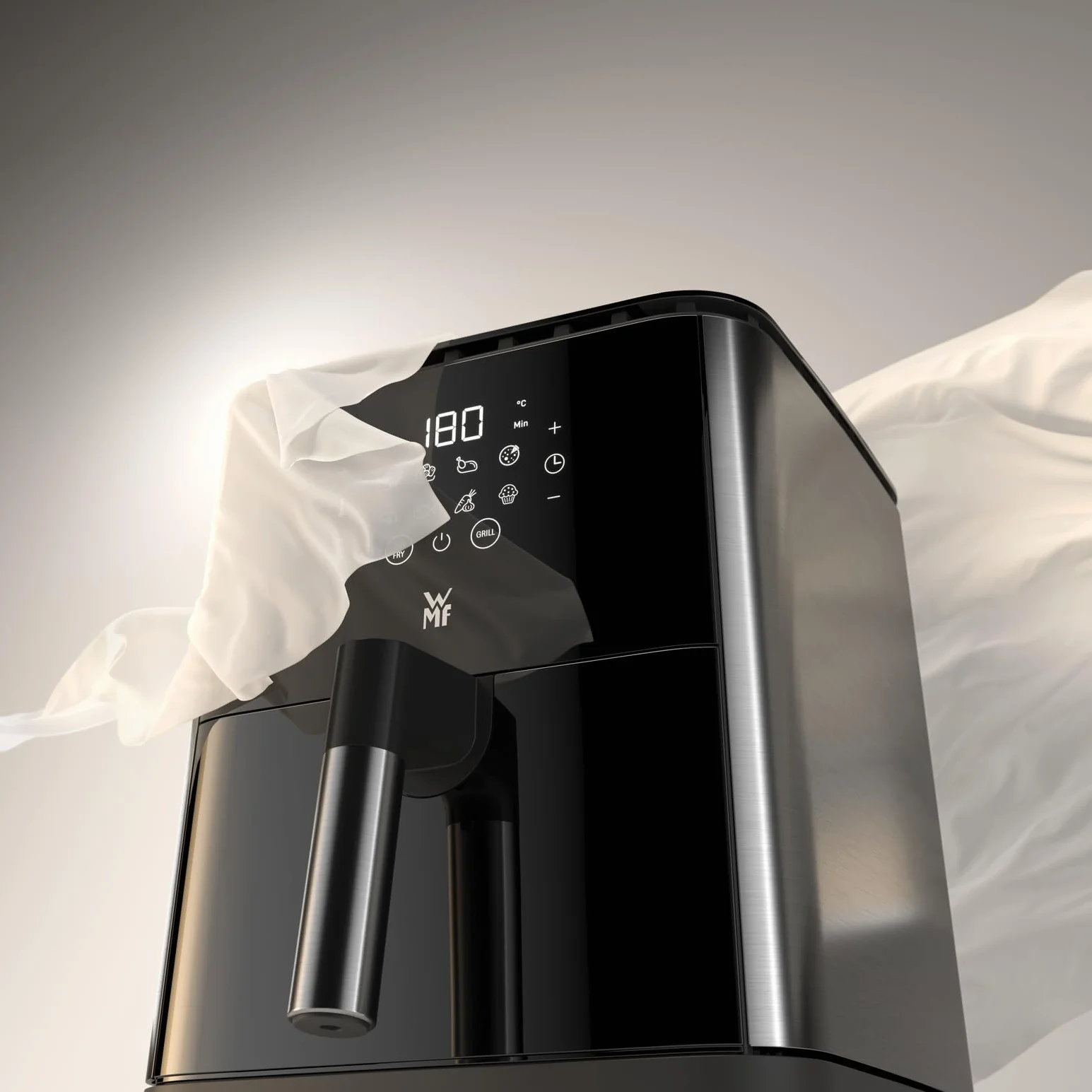 WMF Frytkownica na gorące powietrze 1550 W 4,6 l 8 programów czarna