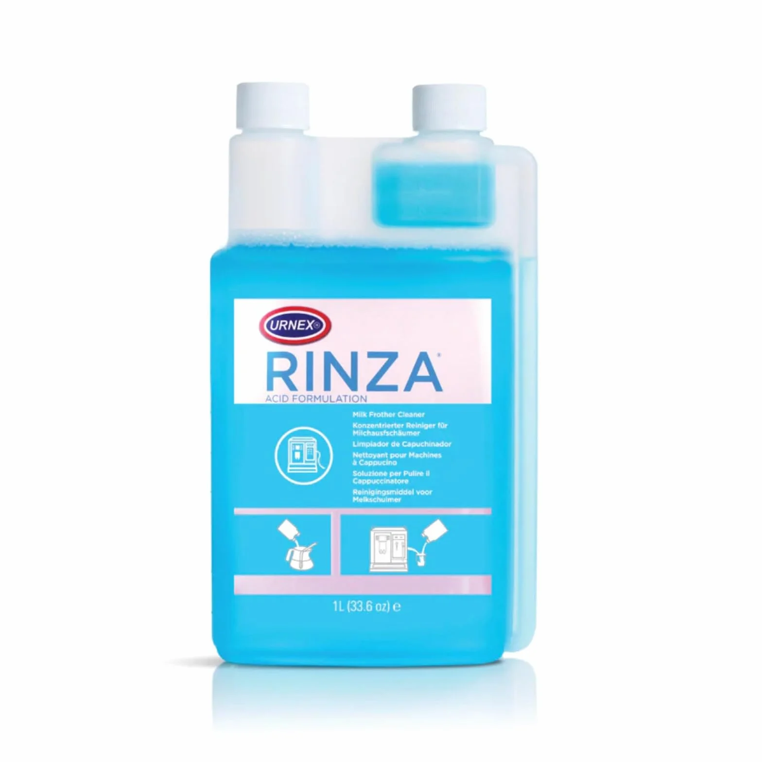 Urnex Rinza kwasowy płyn do czyszczenia mleka 1 litr
