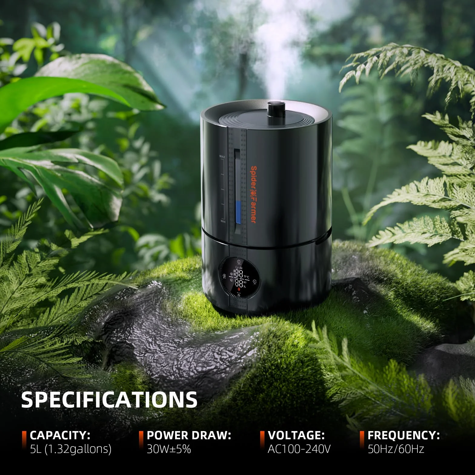 Spider Farmer Humidifier for Grow Tent namiot