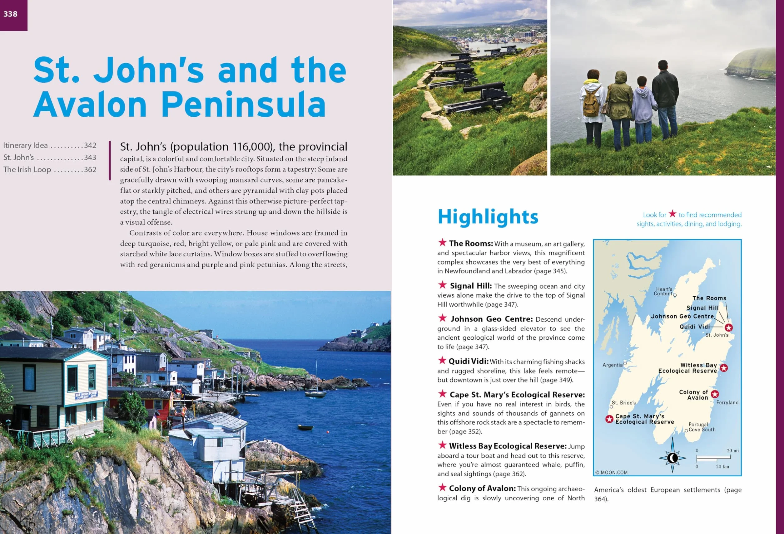 Moon Nova Scotia & Atlantic Canada: With New Brunswick, Prince Edward Island, Newfoundland & Labrador: Coastal Getaways, Historic Towns, Scenic Drives