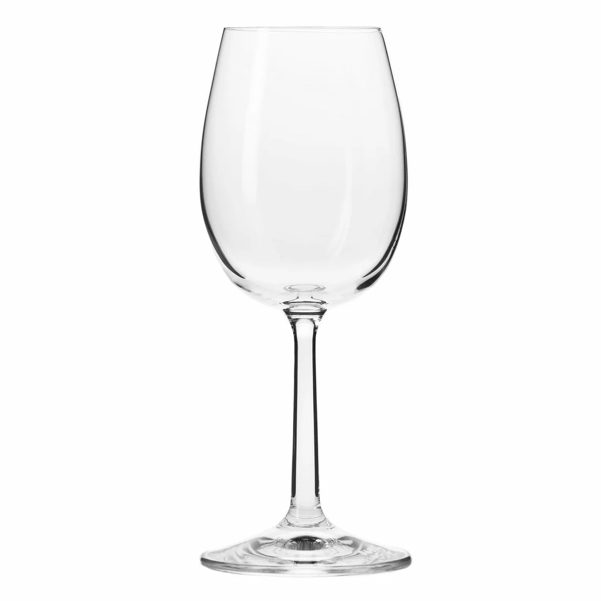 KROSNO Pure Kieliszki do Wina Białego 280 ml Zestaw 6 sztuk Szkło Kryształowe Bezołowiowe