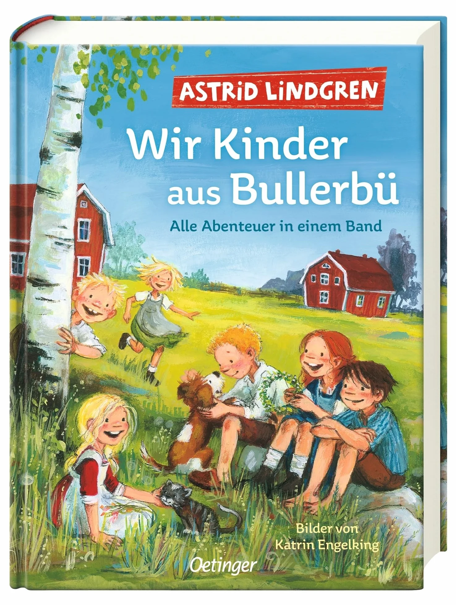 Wir Kinder aus Bullerbü. Alle Abenteuer in einem Band: Modern und farbig illustriert von Katrin Engelking: 1-3