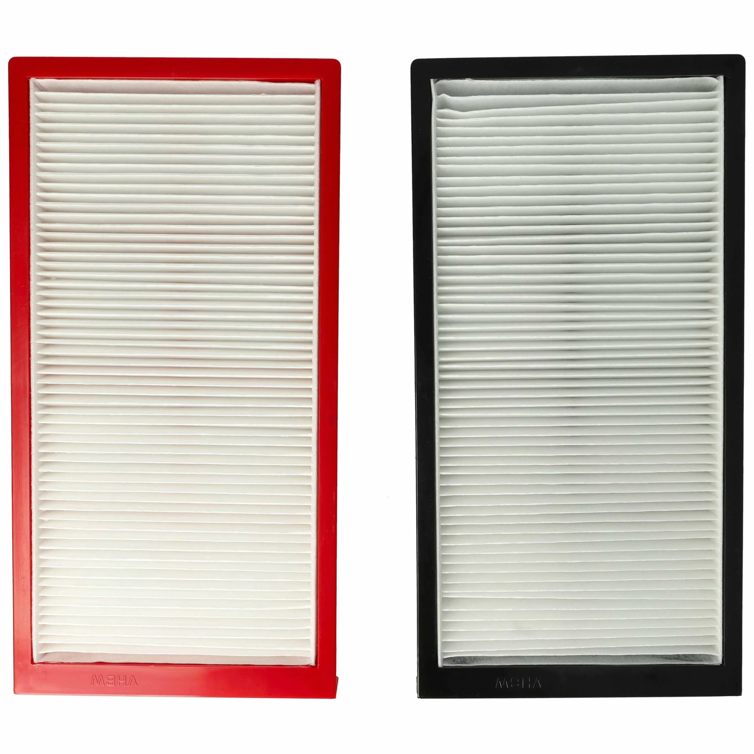 vhbw Zestaw filtrów kompatybilny z urządzeniem wentylacyjnym Zehnder ComfoAir 225, 200, filtr powietrza G4 / F7 (2 szt.), biały/czerwony/czarny
