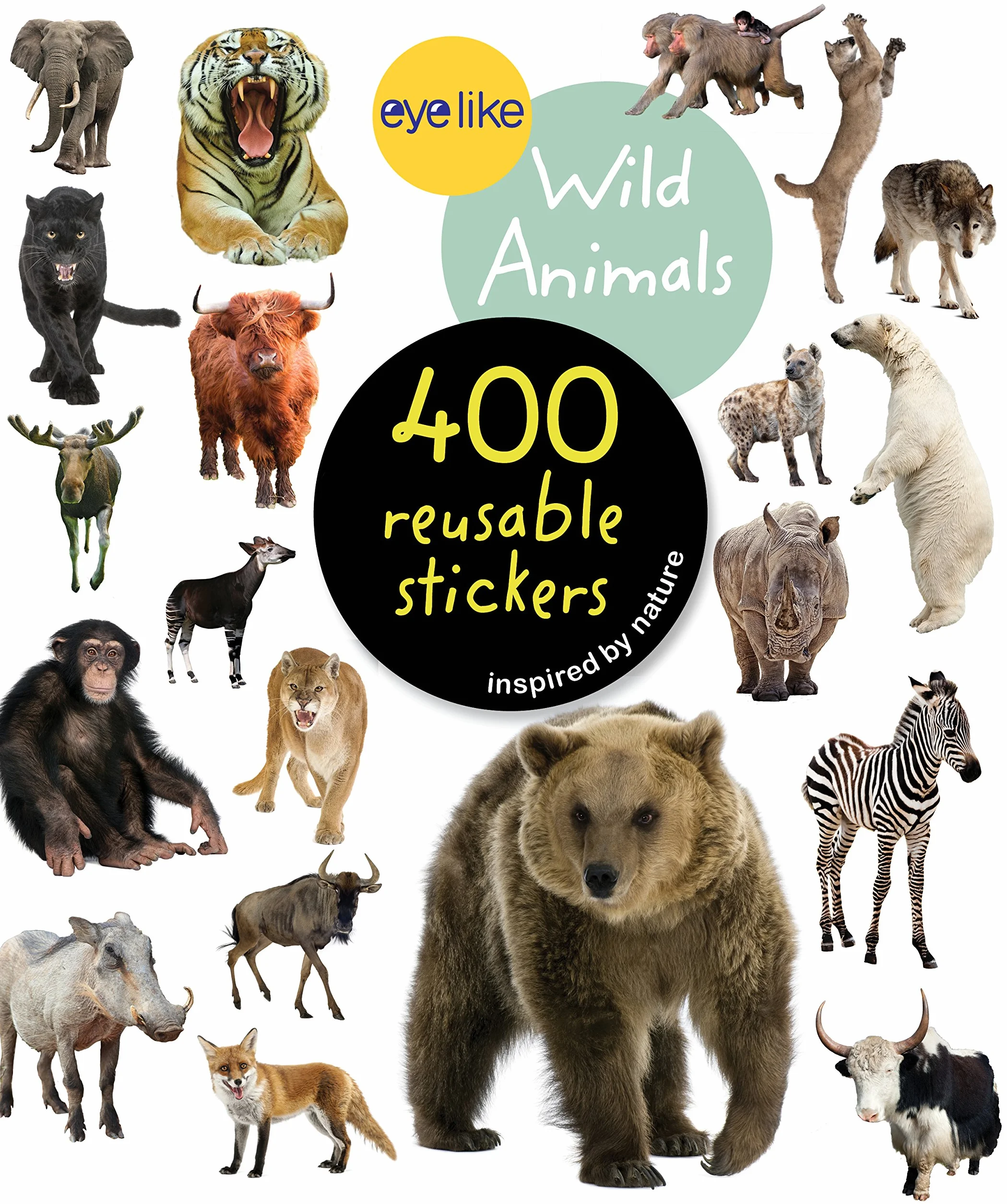 Wild Animals (Eyelike Stickers)