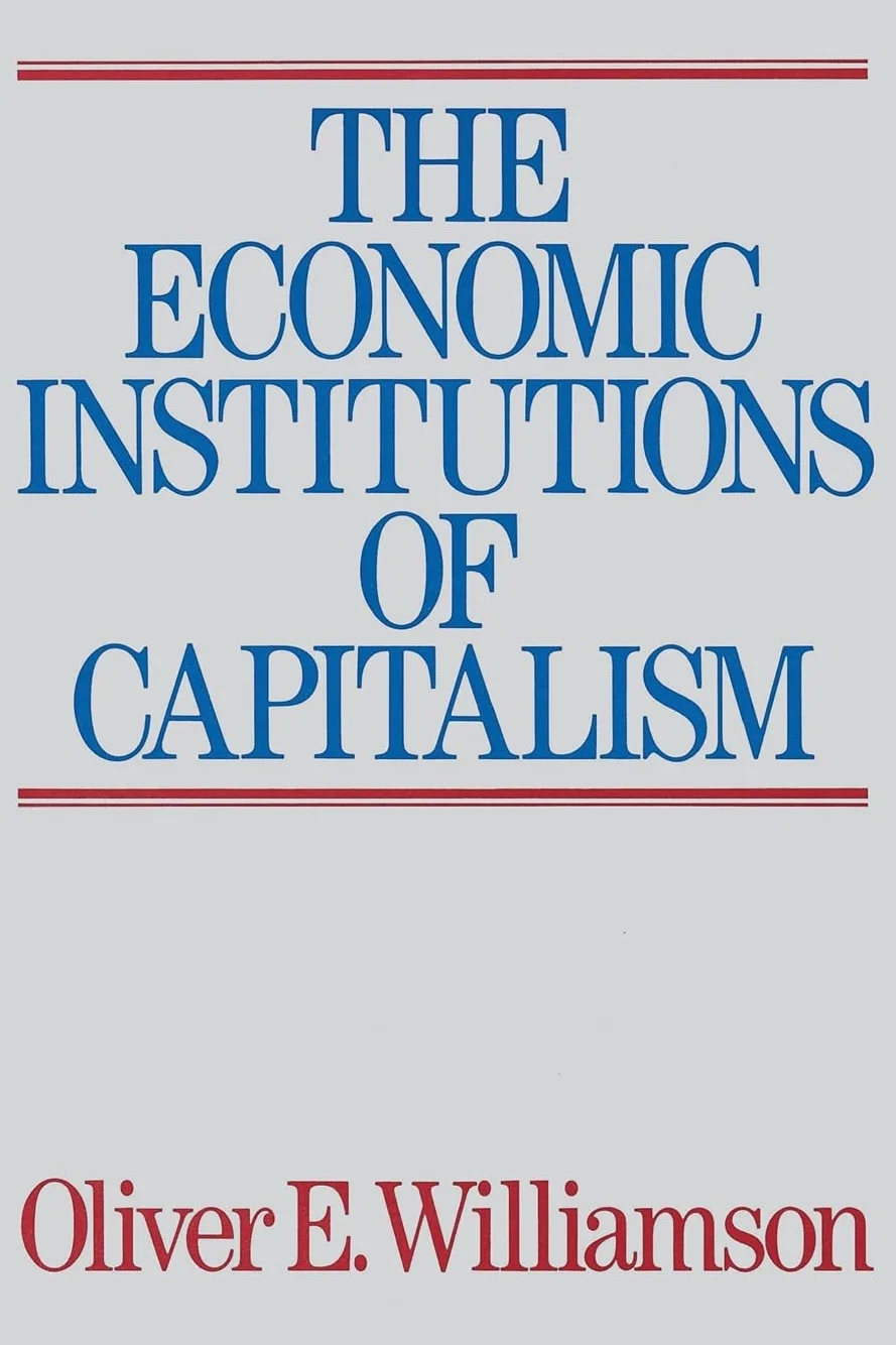 The Economic Intstitutions of Capitalism