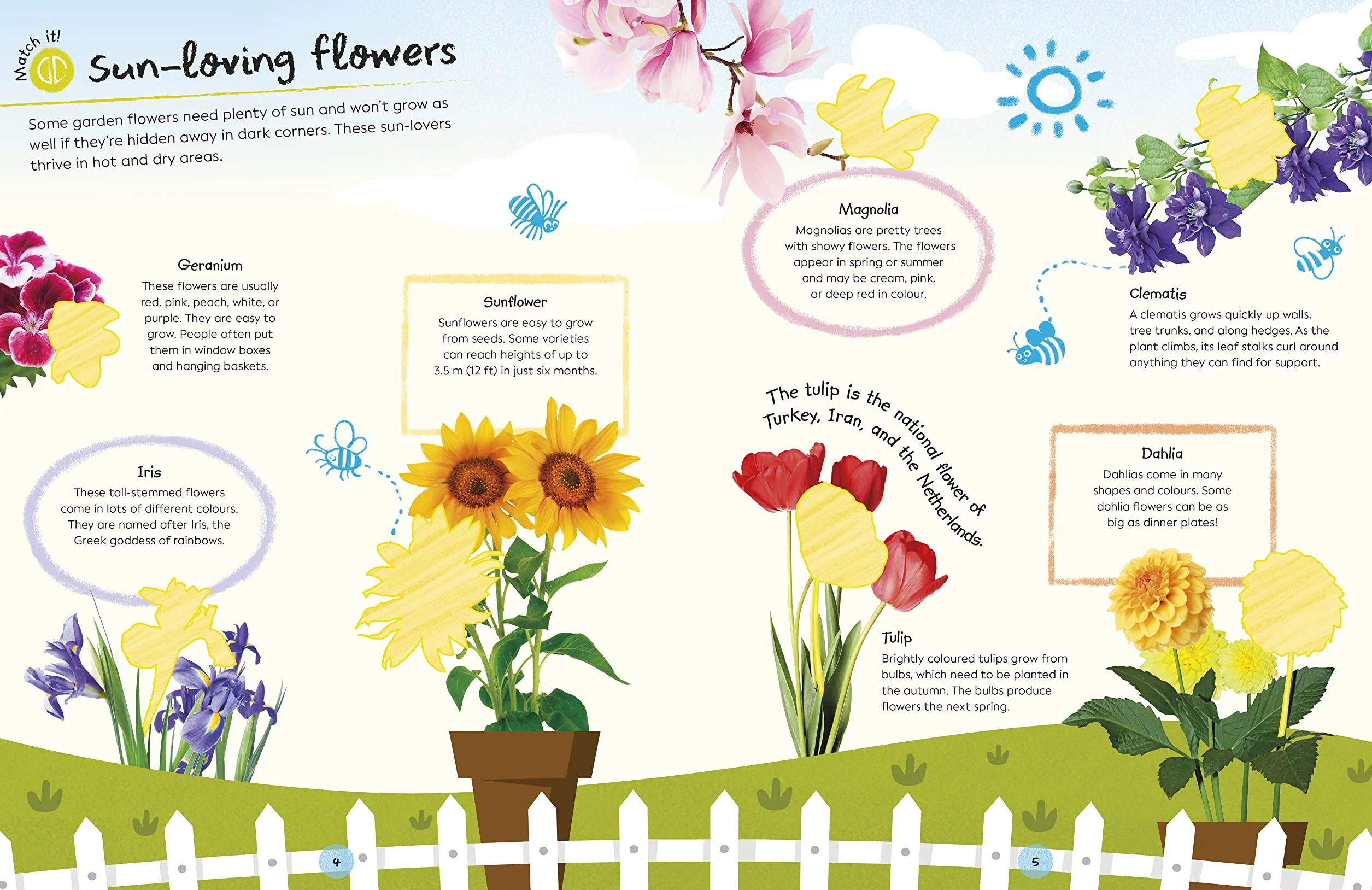 RHS Ultimate Sticker Book Garden Flowers: New Edition with More than 250 Stickers
