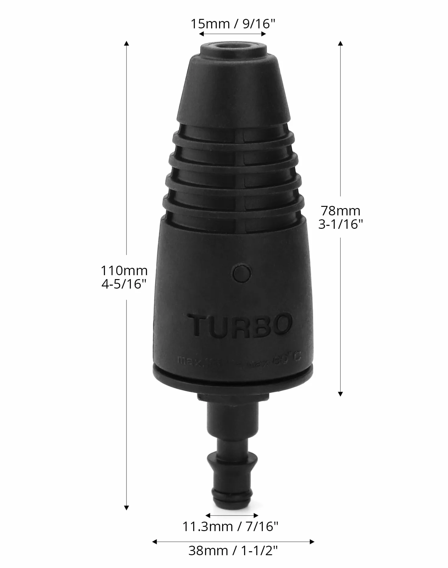 QWORK® Dysza strumieniowa do myjki ciśnieniowej, kompatybilne z Lavor
