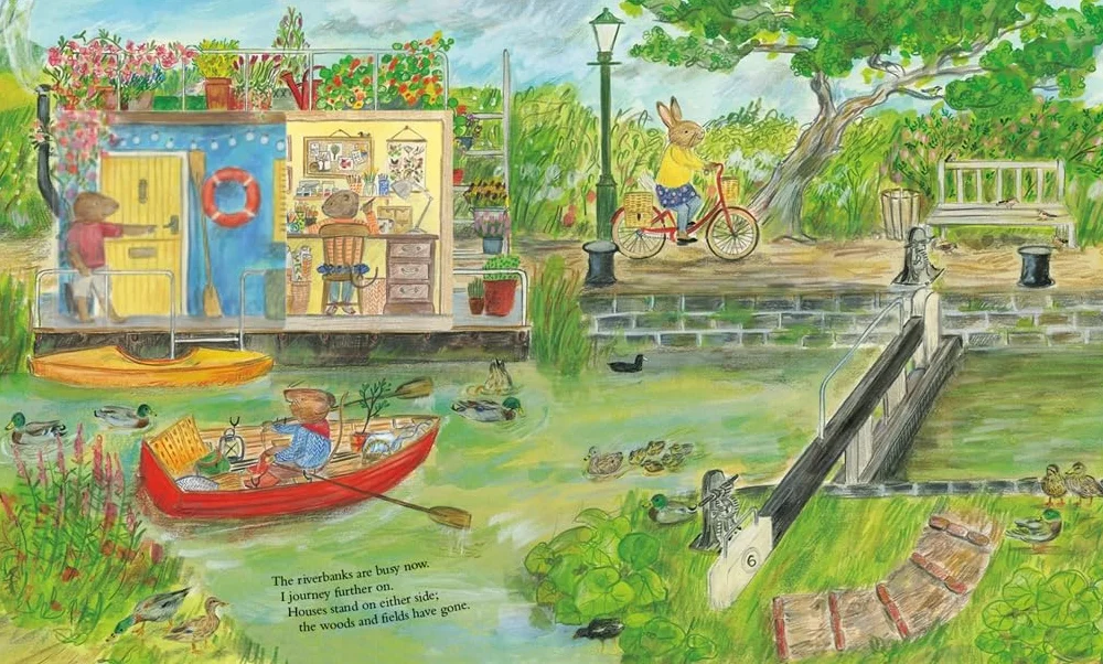 Mouse on the River: A journey through nature (Paperback) /anglais