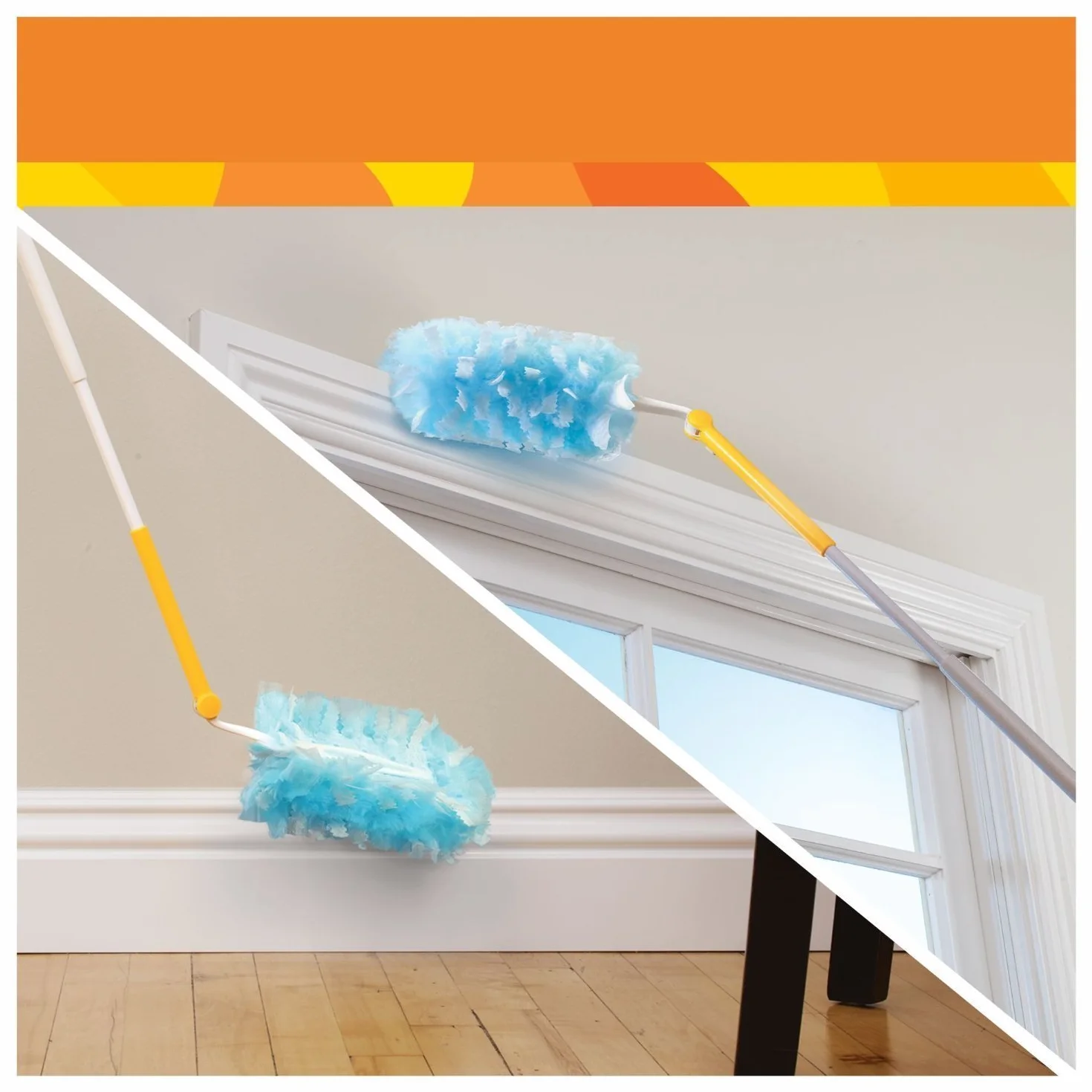 Swiffer Magnes przeciwpyłowy XXL w zestawie startowym, składający się z