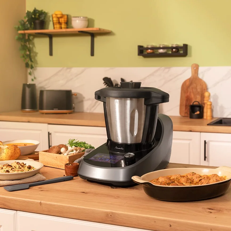 Cecotec Mambo Touch Robot Kuchenny 3.3 L Czarny Srebrny