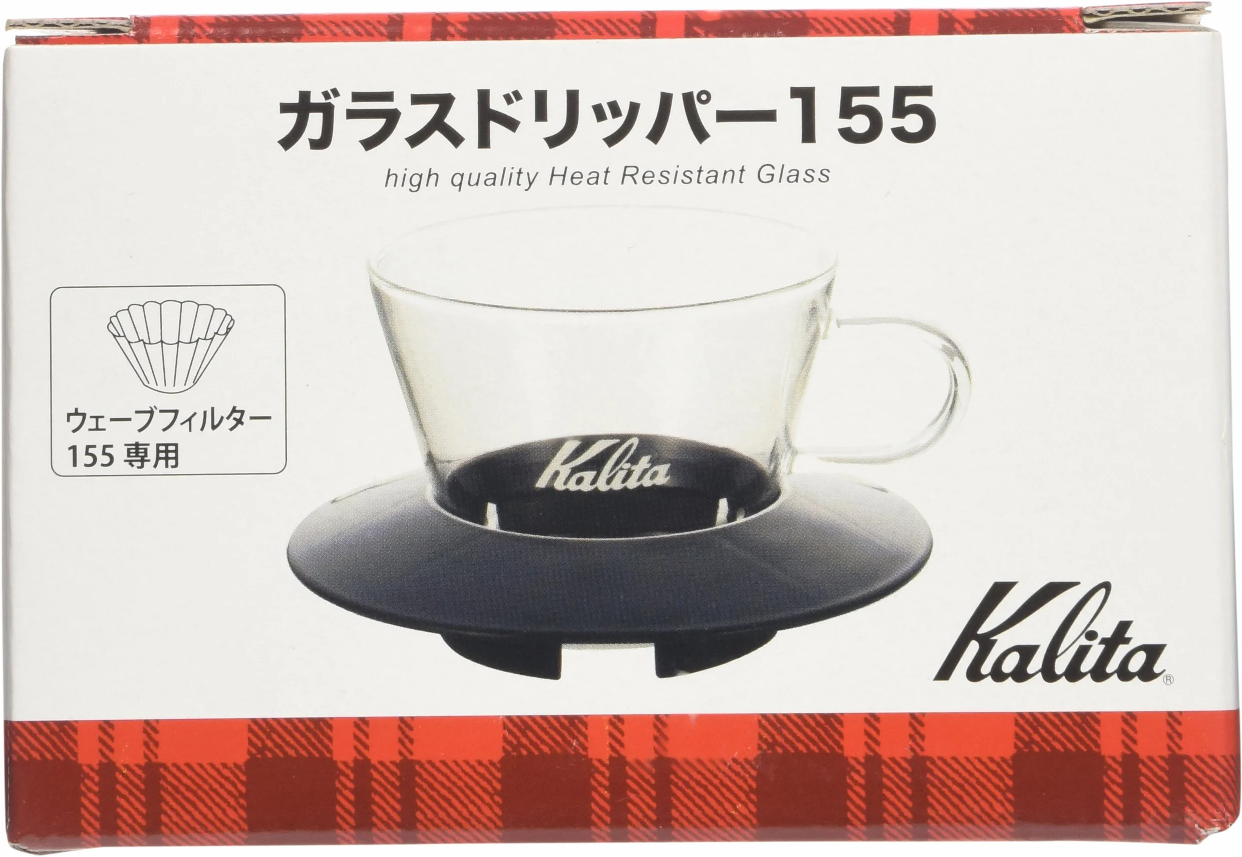 Kalita Wave Dripper seria 155 szkło 1-2 osoba