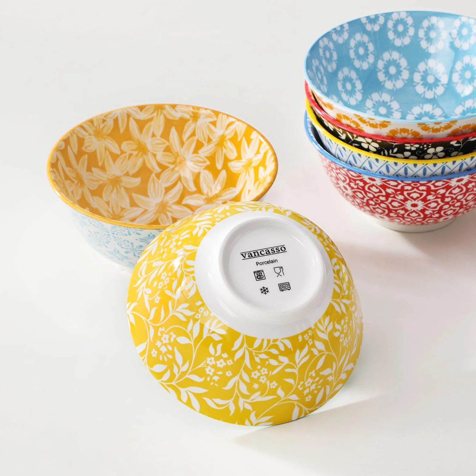 Vancasso SELENE 6-częściowy zestaw naczyń miska porcelana
