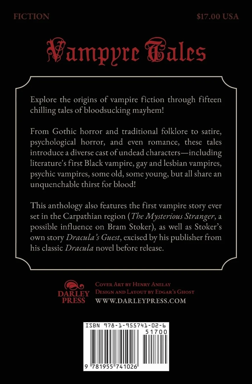 Vampyre Tales: An Anthology: 1