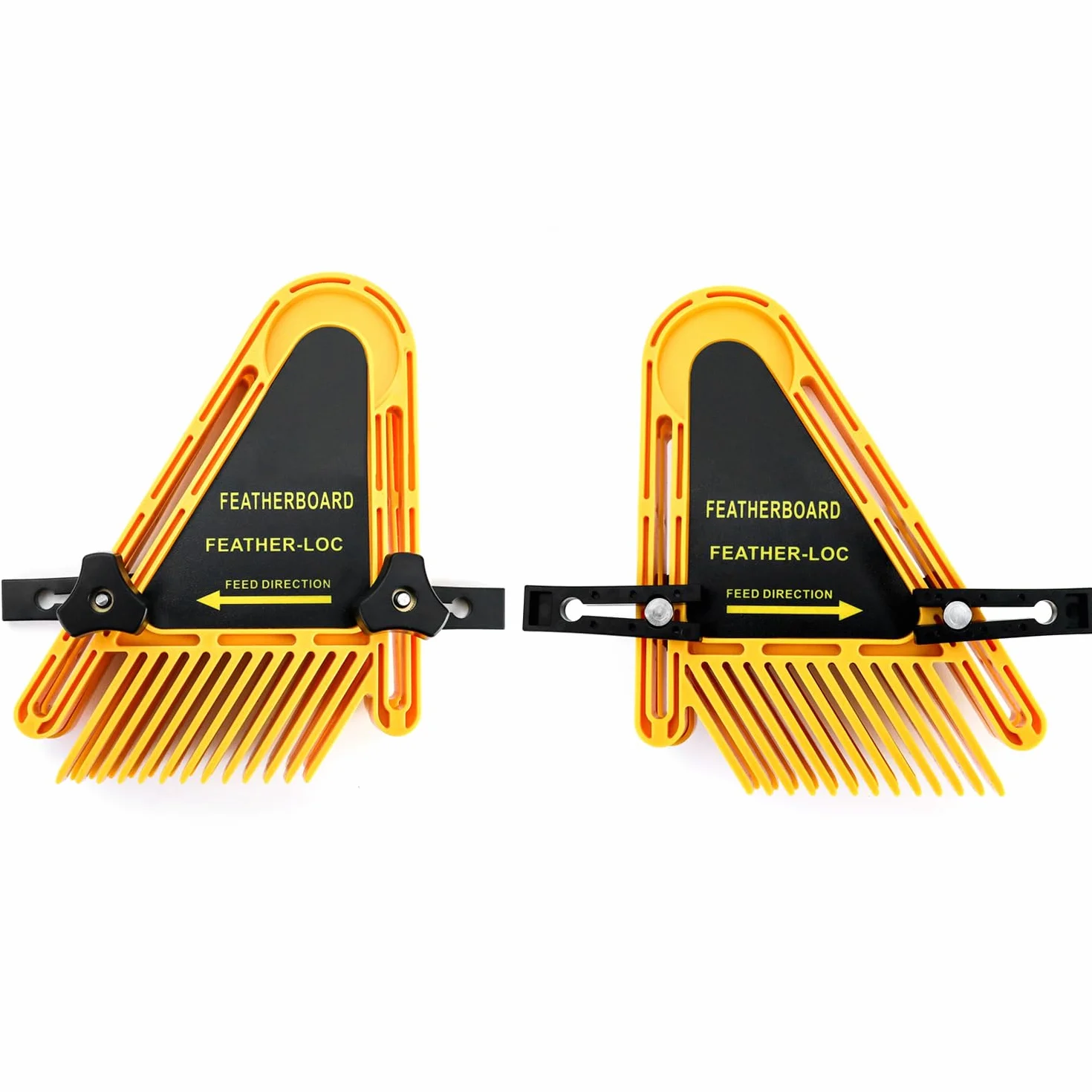 QWORK® Featherboards Set Feather Loc board na stół do piły stół do routera stół do routera;