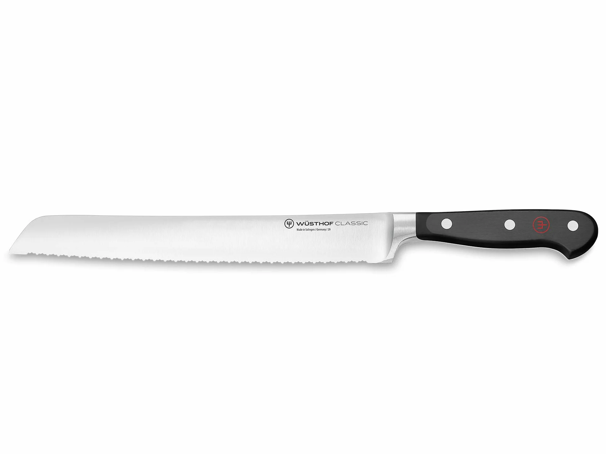 WÜSTHOF Klasyczny nóż do chleba 23 cm czarny