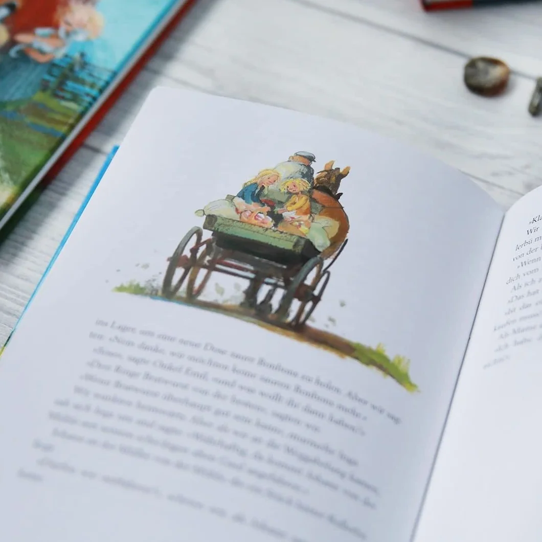 Wir Kinder aus Bullerbü. Alle Abenteuer in einem Band: Modern und farbig illustriert von Katrin Engelking: 1-3