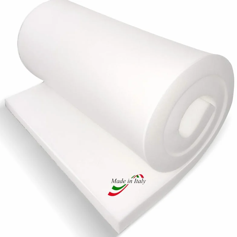TENDEEVOLUTION Pianka Tapicerska Gęstość 25, Grubość od 1 do 10 cm. Płyta 200x100 cm z Pianki Poliuretanowej do Poduszek, Siedzisk, Sof (Grubość 3 CM)