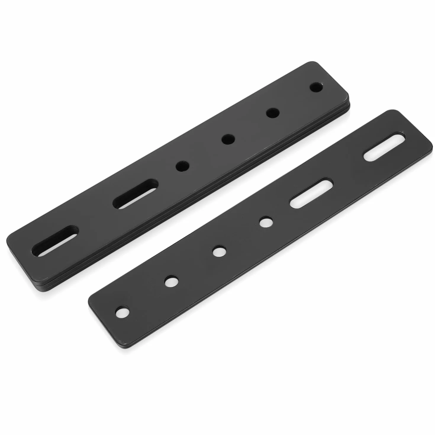 Wytrzymałe perforowane wsporniki, 4 otwory i 2 gniazda, metalowe płyty naprawcze do naprawy drewna, 7,87 x 1,4, 200 x 36 mm, 4 szt
