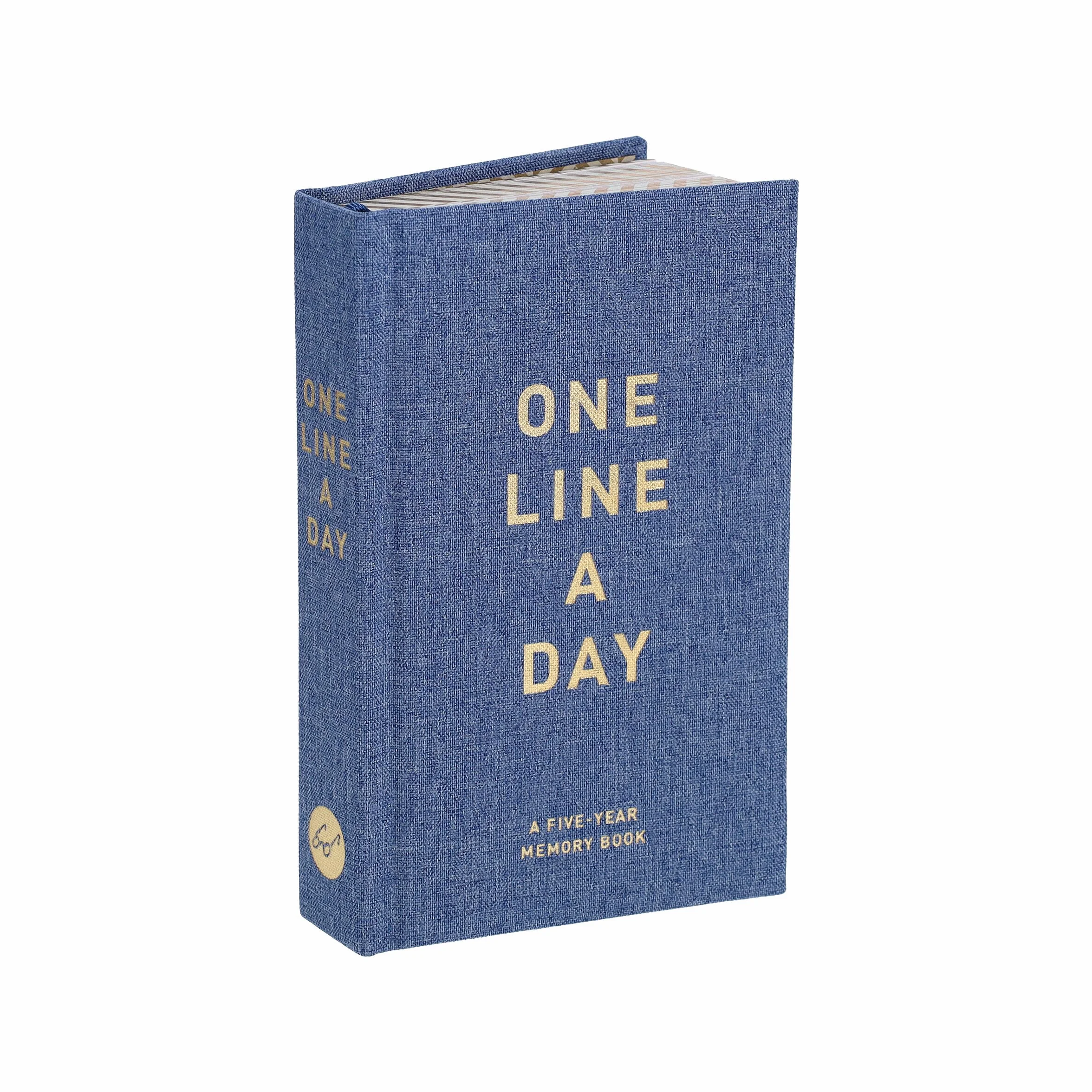 Denim One Line a Day: A Five-Year Memory Book