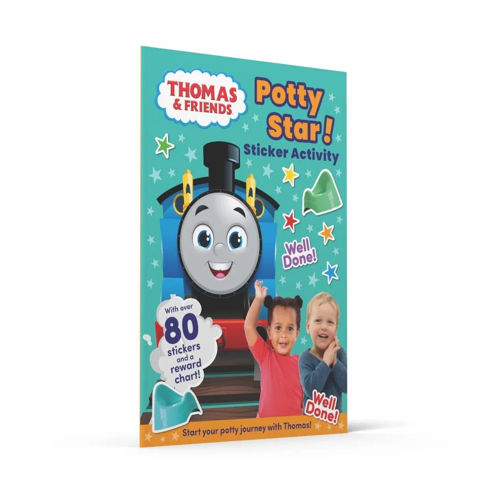 Thomas & Friends: Potty Star! Sticker Activity: NEW for 2023 The Perfect Illustrated Character Guide for Potty Training your Toddler