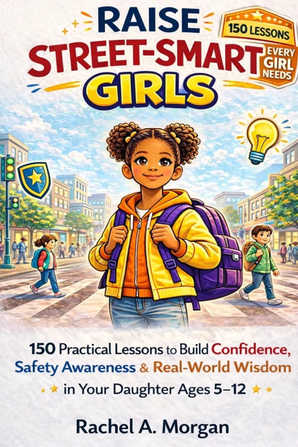 Raise Street-Smart Girls: 150 Practical Lessons to Build Confidence, Safety Awareness, and Real-World Wisdom in Your Daughter Ages 5–12