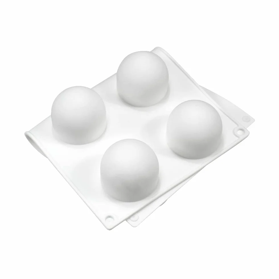 mostsom Silikonowa forma 3D kula do pieczenia ciast deserów czekolady mydła lodów okrągła
