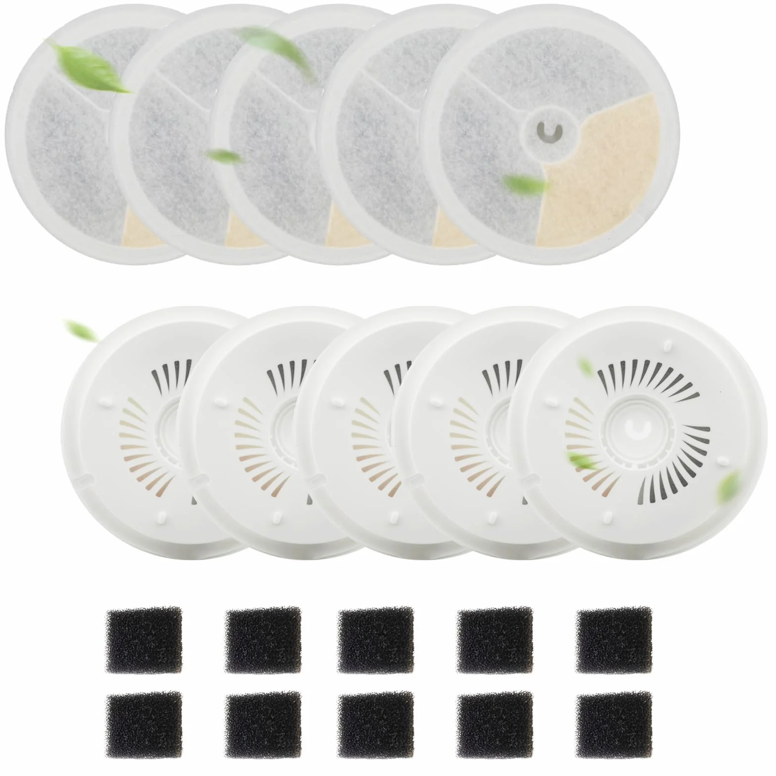 Pe-tkit Eversweet zestaw filtrów 4-stopniowy system czyszczenia 10 sztuk