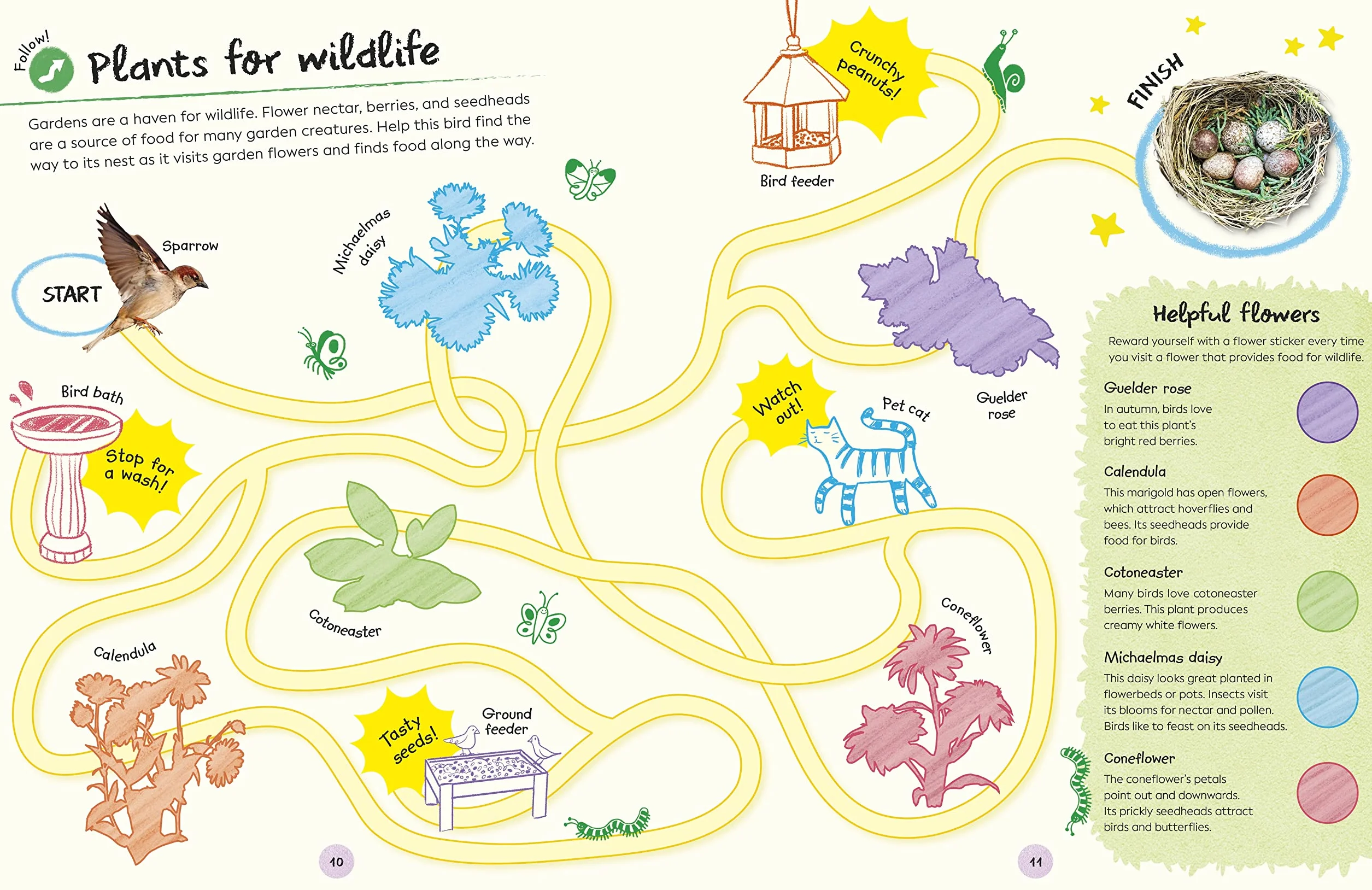 RHS Ultimate Sticker Book Garden Flowers: New Edition with More than 250 Stickers