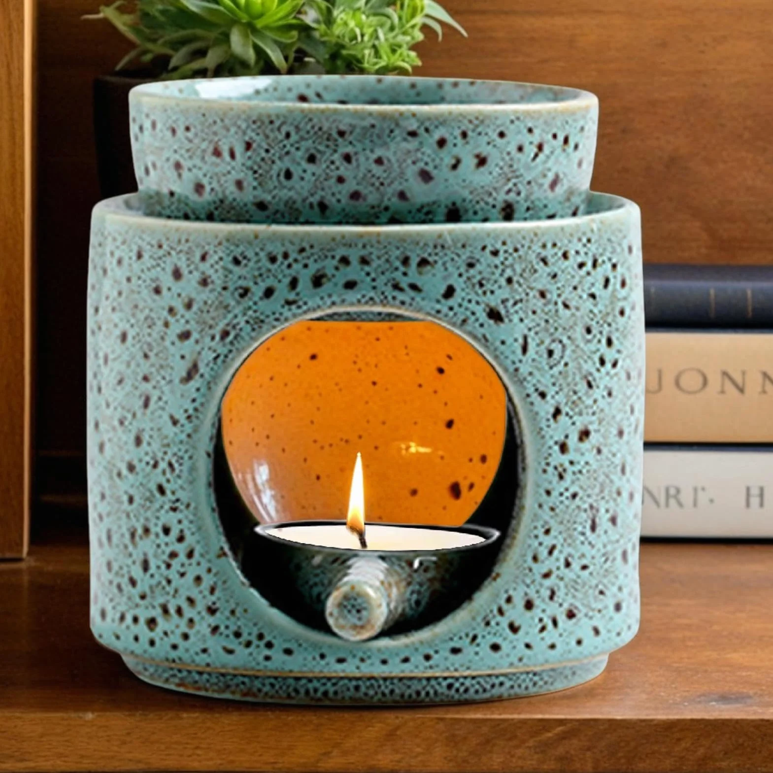 Ceramiczny ?wiecznik na podgrzewacze, ceramiczny podgrzewacz do wosku , wielokrotnego u?ytku, dekoracja domu na urodziny, ?wiecznik ?wi?teczny, ?wiecznik ?lubny, ?wiecznik na podgrzewacz