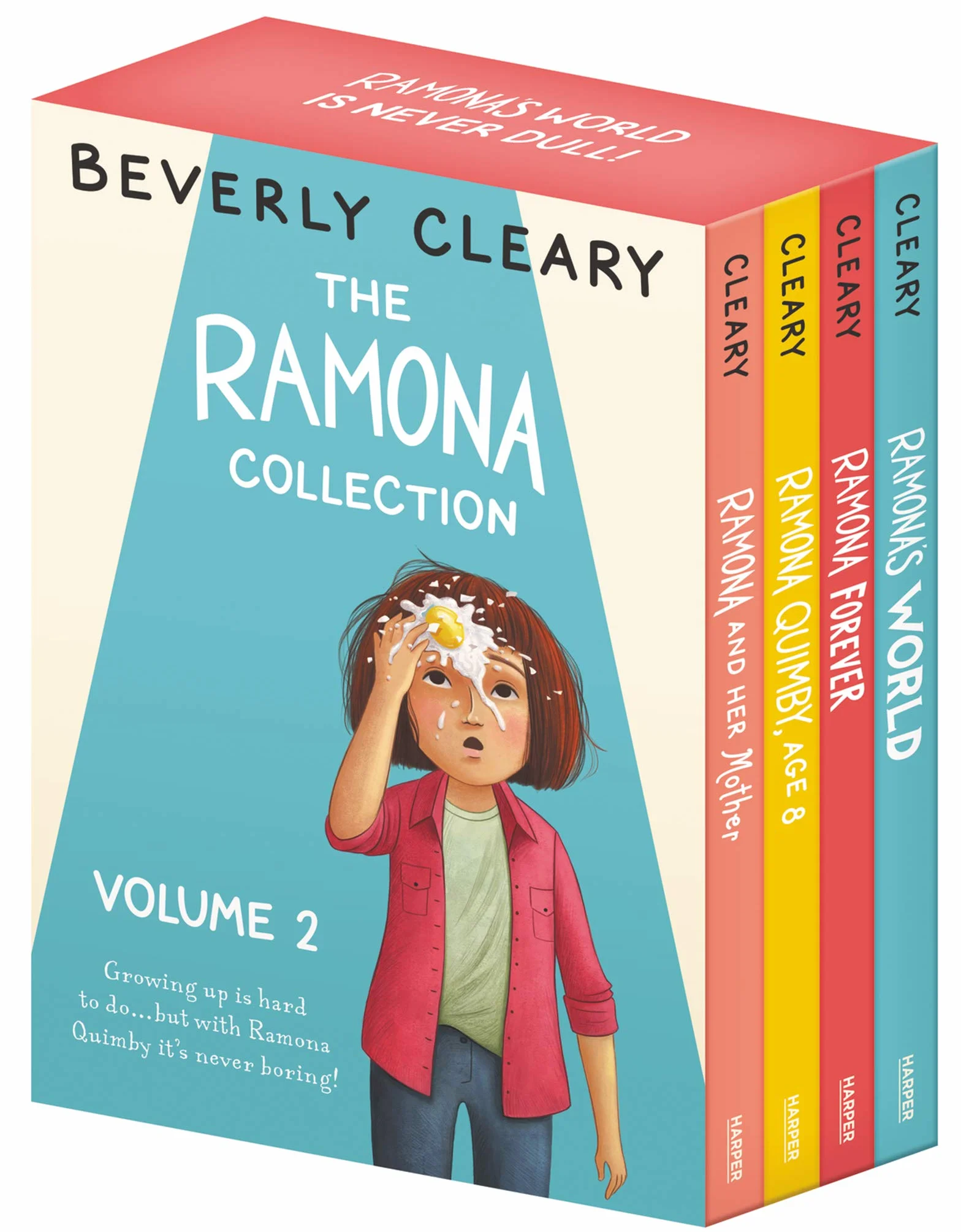 The Ramona 4-Book Collection, Volume 2: Ramona and Her Mother; Ramona Quimby, Age 8; Ramona Forever; Ramona's World