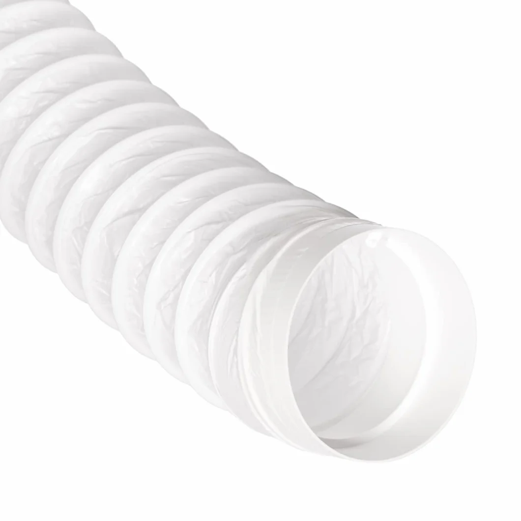 Elastyczne złącze kanałowe 100 mm / 4 cale - okrągłe kanały PVC - rura wentylacyjna, wąż, rura