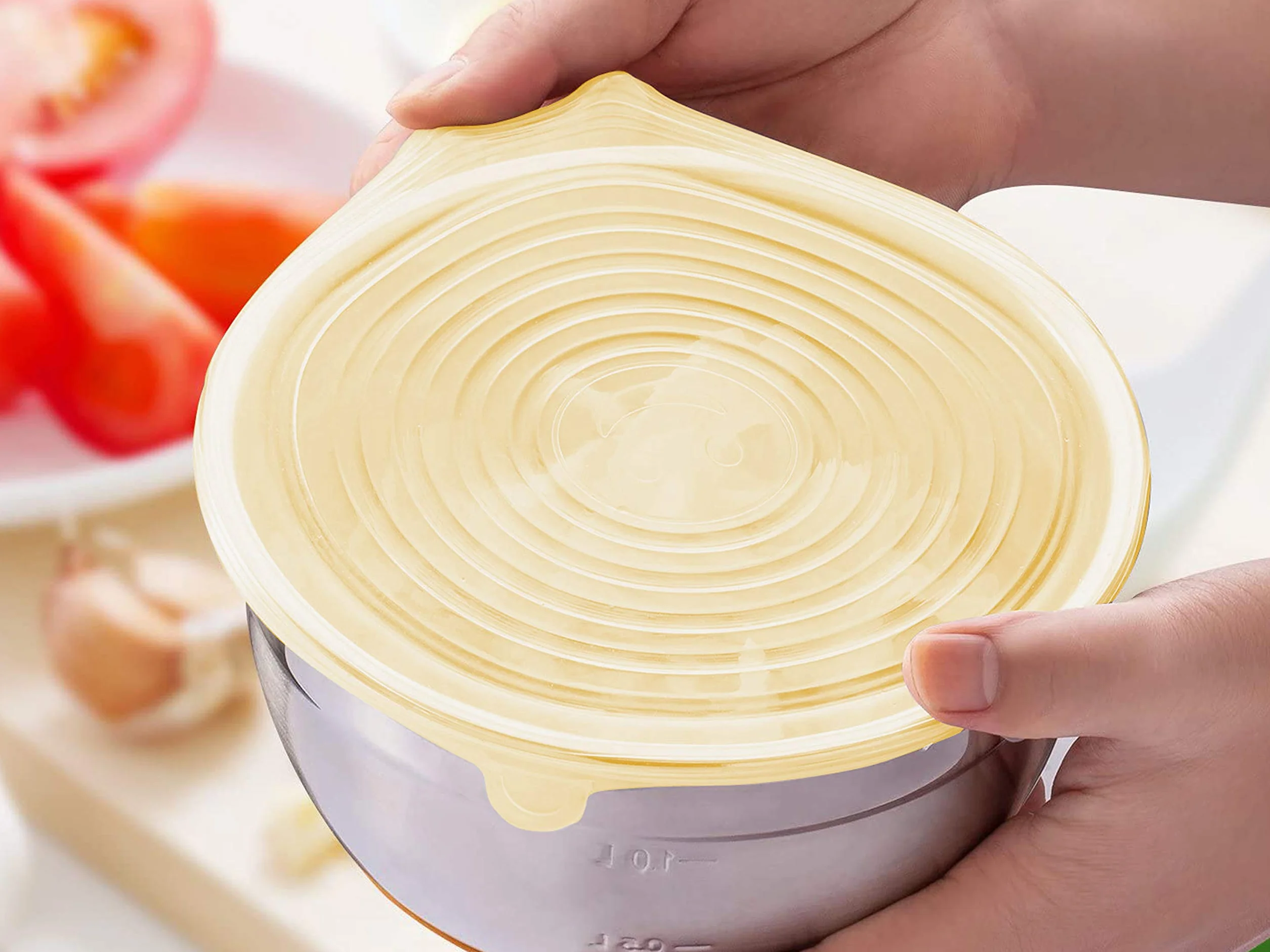 Philips Lighting BEPER C102COC101 silikonowe pokrowce na żywność, 12 sztuk, bez BPA