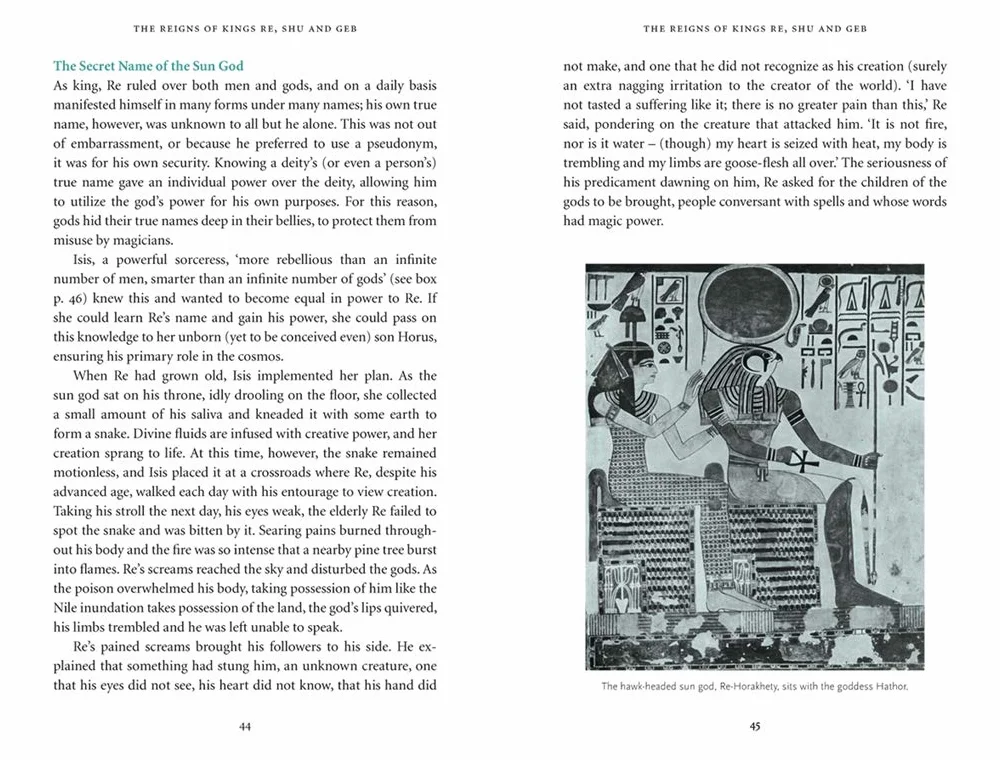 The Egyptian Myths A Guide to the Ancient Gods and Legends /anglais: 1