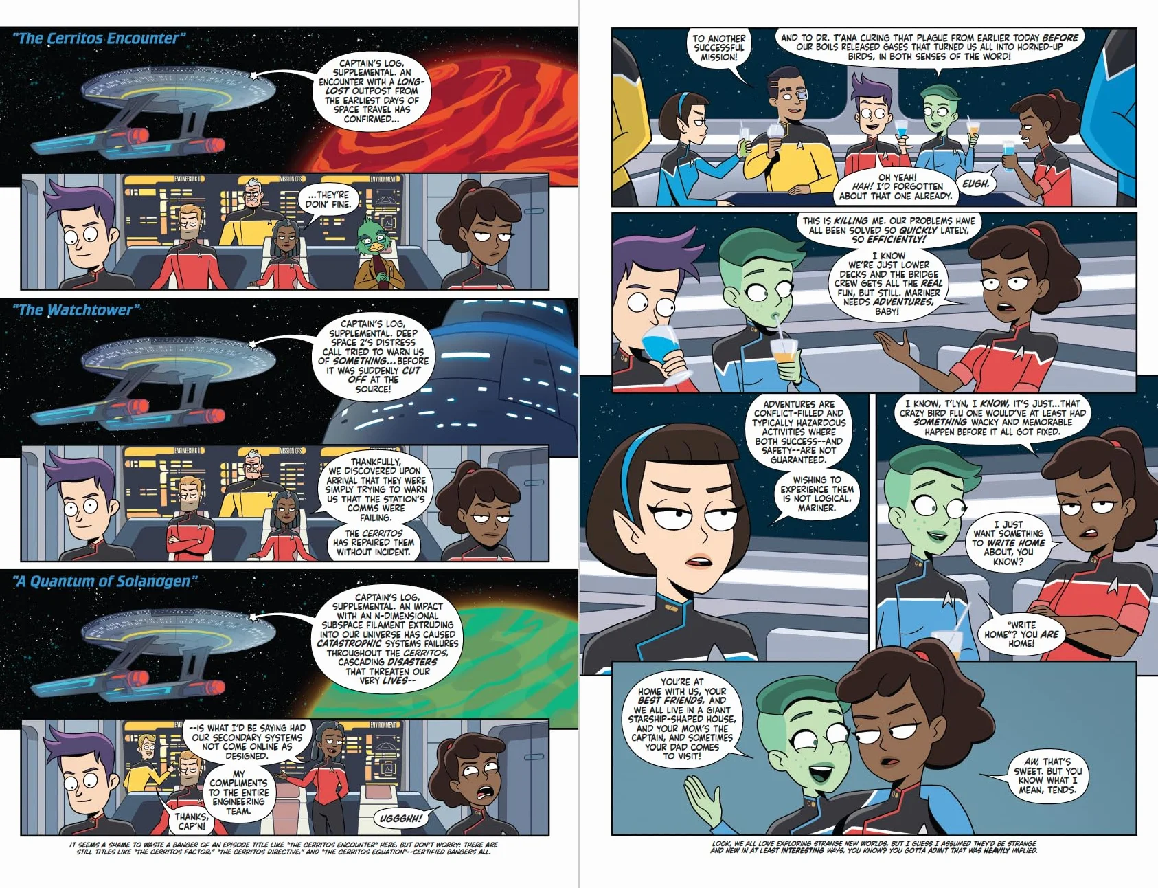 Star Trek: Lower Decks, Vol. 1: Second Contact