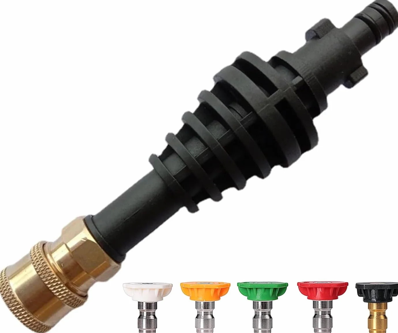 YUET Worx WA4013 krótka lanca do przedłużacza pręta przedłużającego adapter do myjki samochodowej Worx narzędzie do czyszczenia szybkozłączki akcesoria do prętów