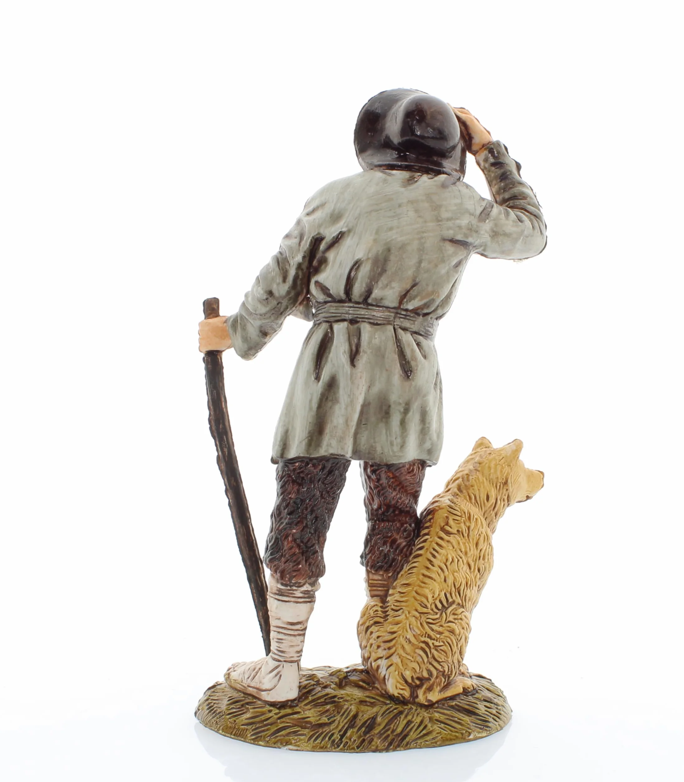 Moranduzzo Adorante z Piesem, 12 cm, Wielobarwny