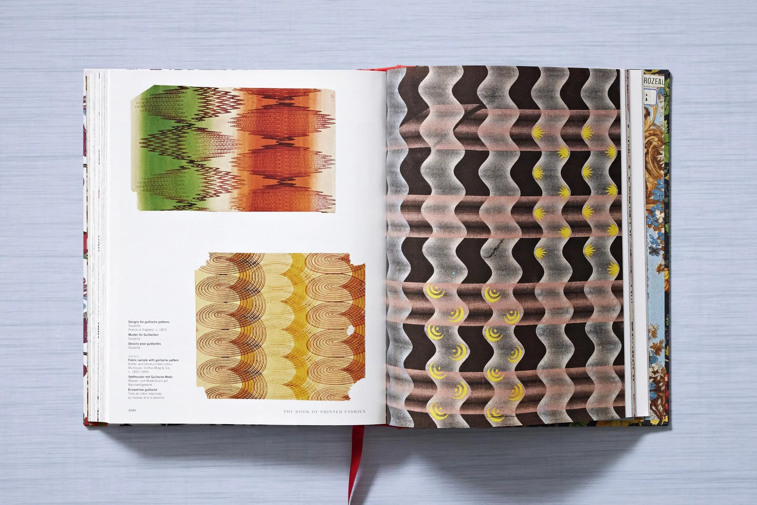 The book of Printed Fabrics: From the 16th century until today