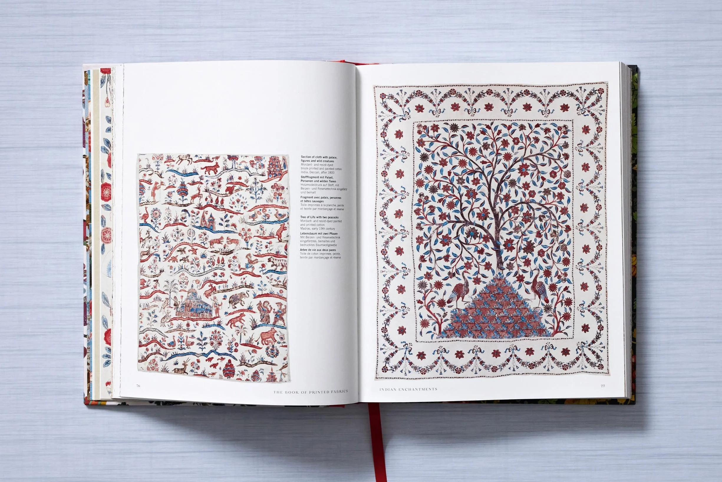 The book of Printed Fabrics: From the 16th century until today