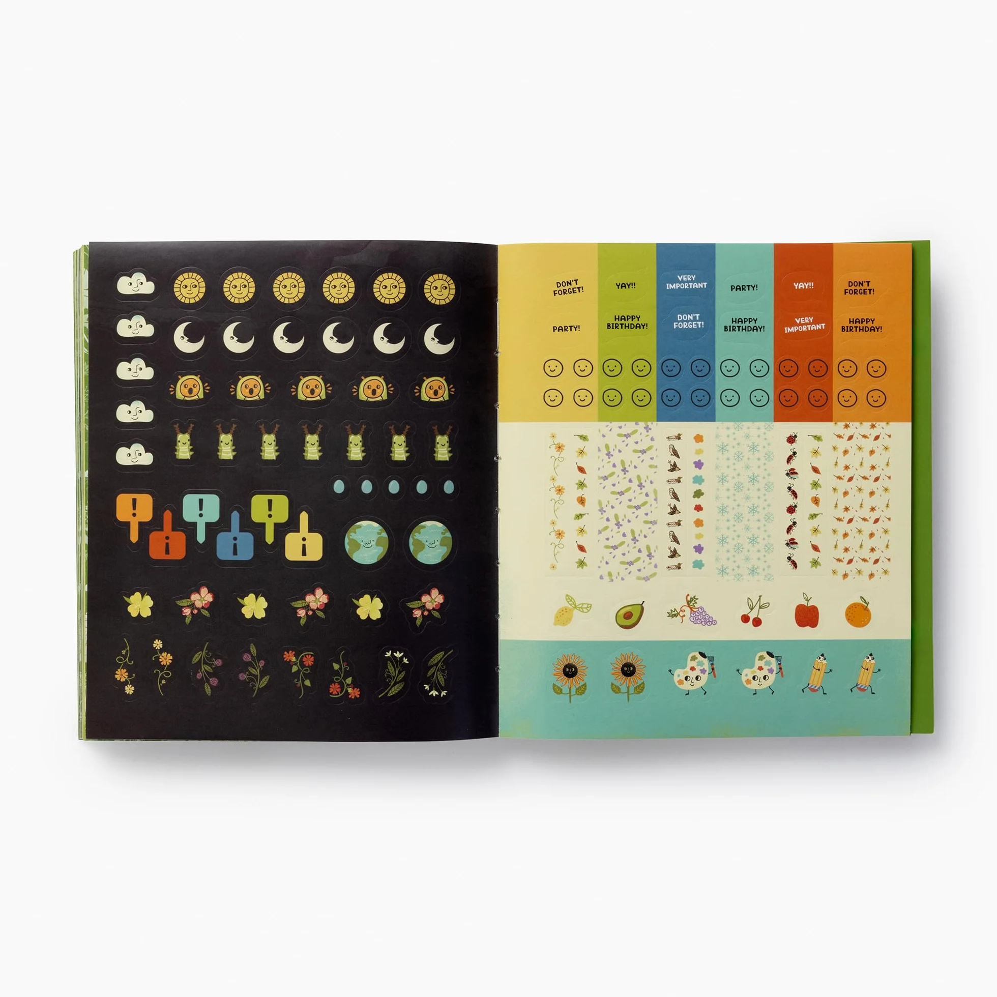 What's Inside a Garden? Stickerology: 500+ Stickers of Blooms, Butterflies, Birds, and More; Stickers for Gardeners, Nature-Lovers, and More; Stickers for Journals, Water Bottles, and Laptops