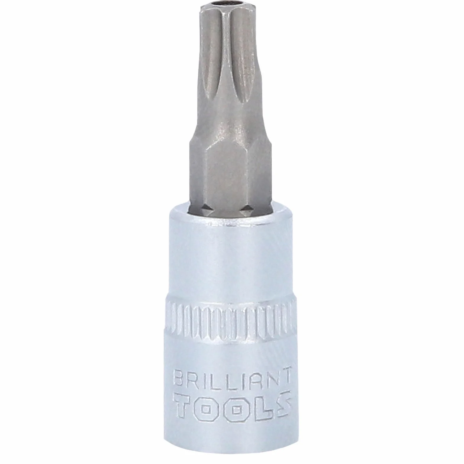 BRILLIANT TOOLS BT020986 1/4" Torx-Nasadka z bitami, z otworem czołowym TB30 [Powered by KS TOOLS]