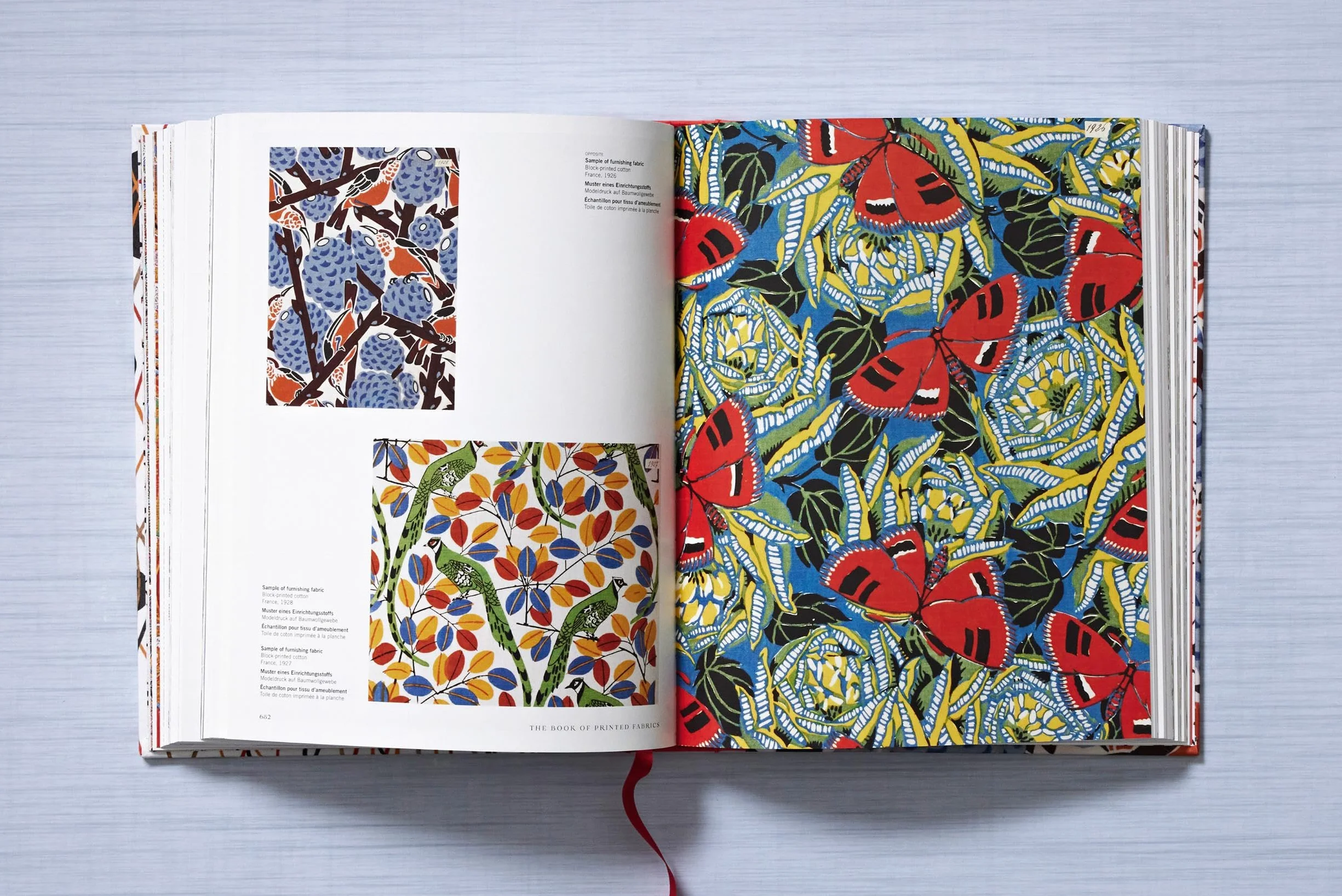 The book of Printed Fabrics: From the 16th century until today
