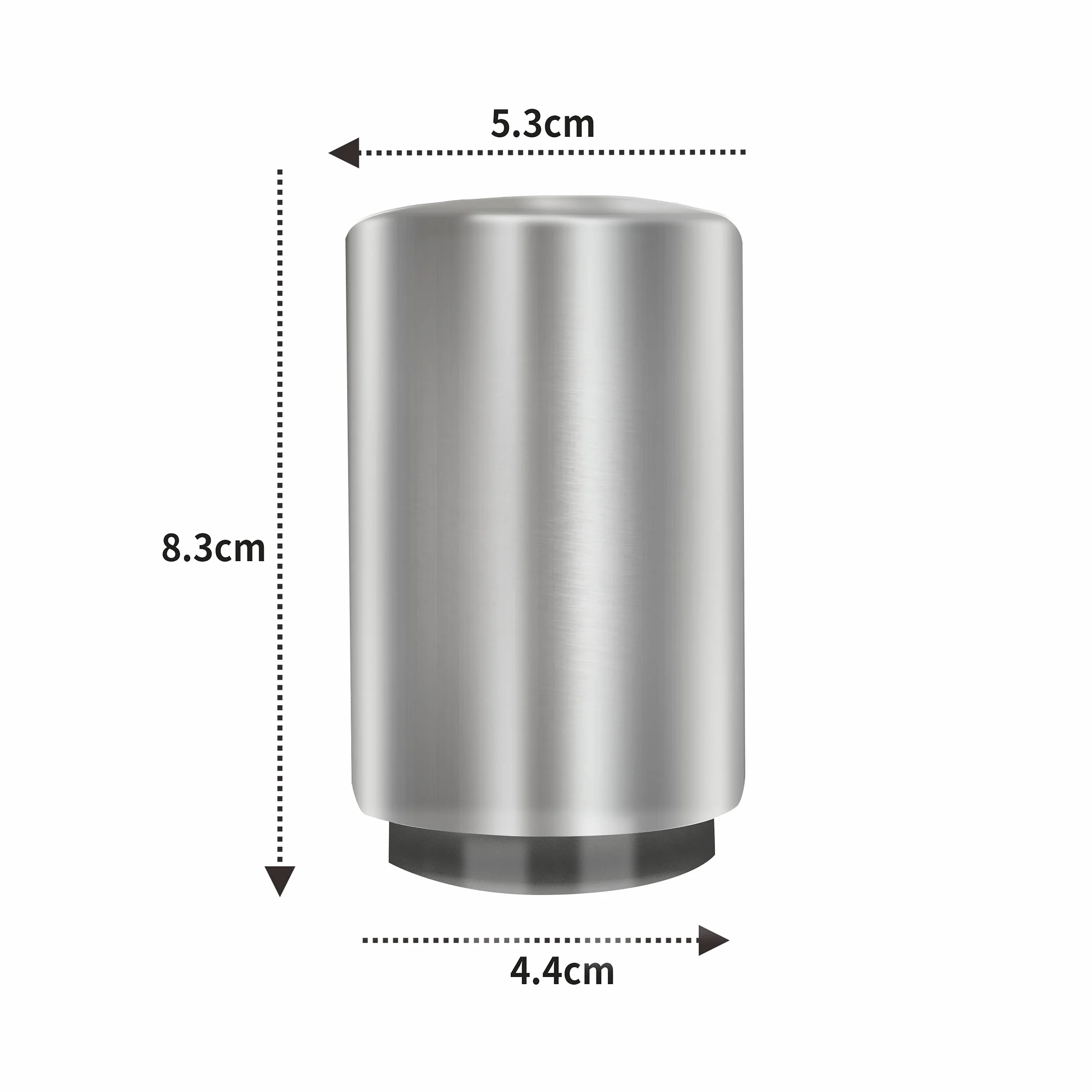 Automatyczny otwieracz do butelek z magnetycznym mechanizmem, srebrny