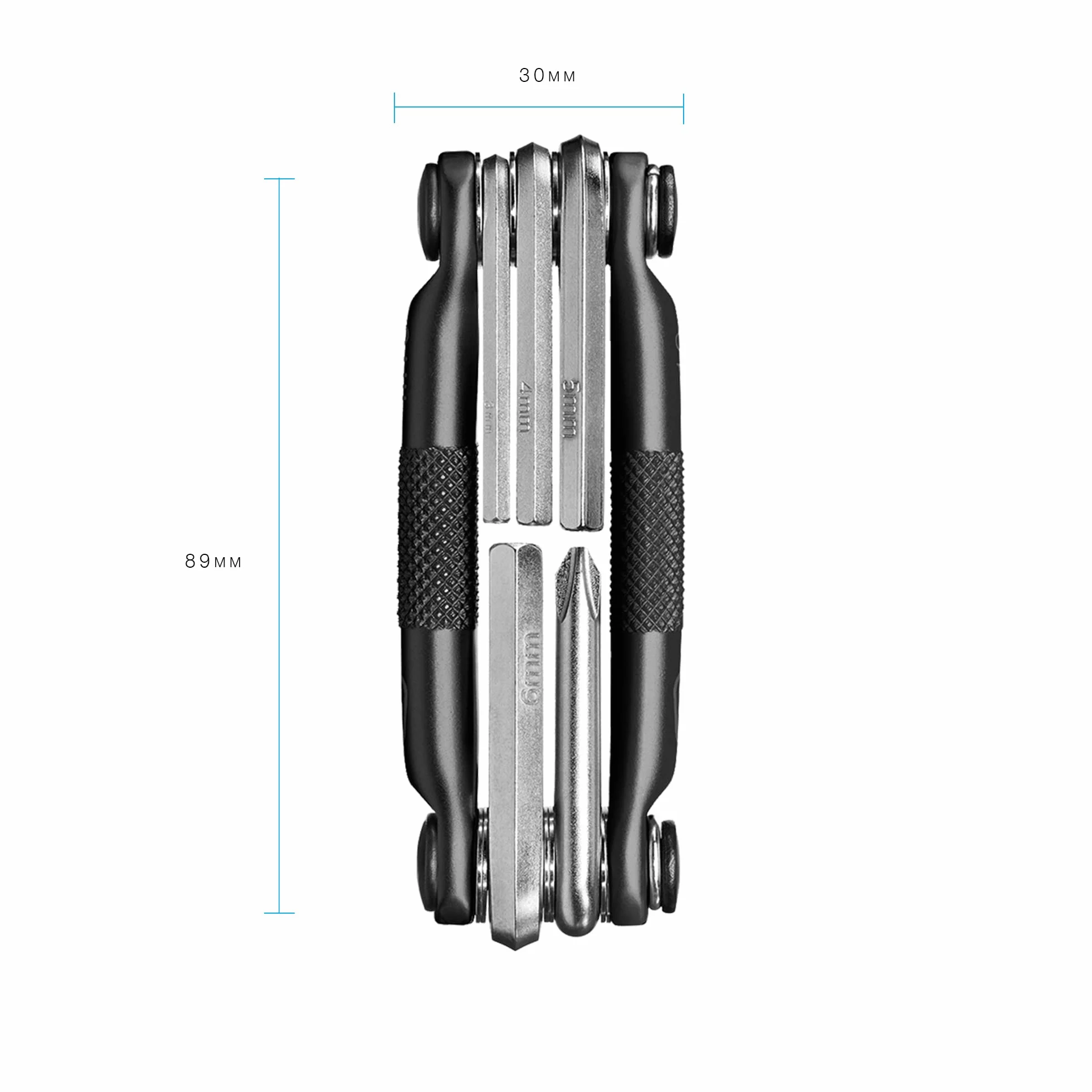 CRANKBROTHERs Narzędzie wielofunkcyjne – narzędzie rowerowe ze stali, Torx, sześciokątne i łańcuchowe, kompatybilne z M19, M17, M10, M5
