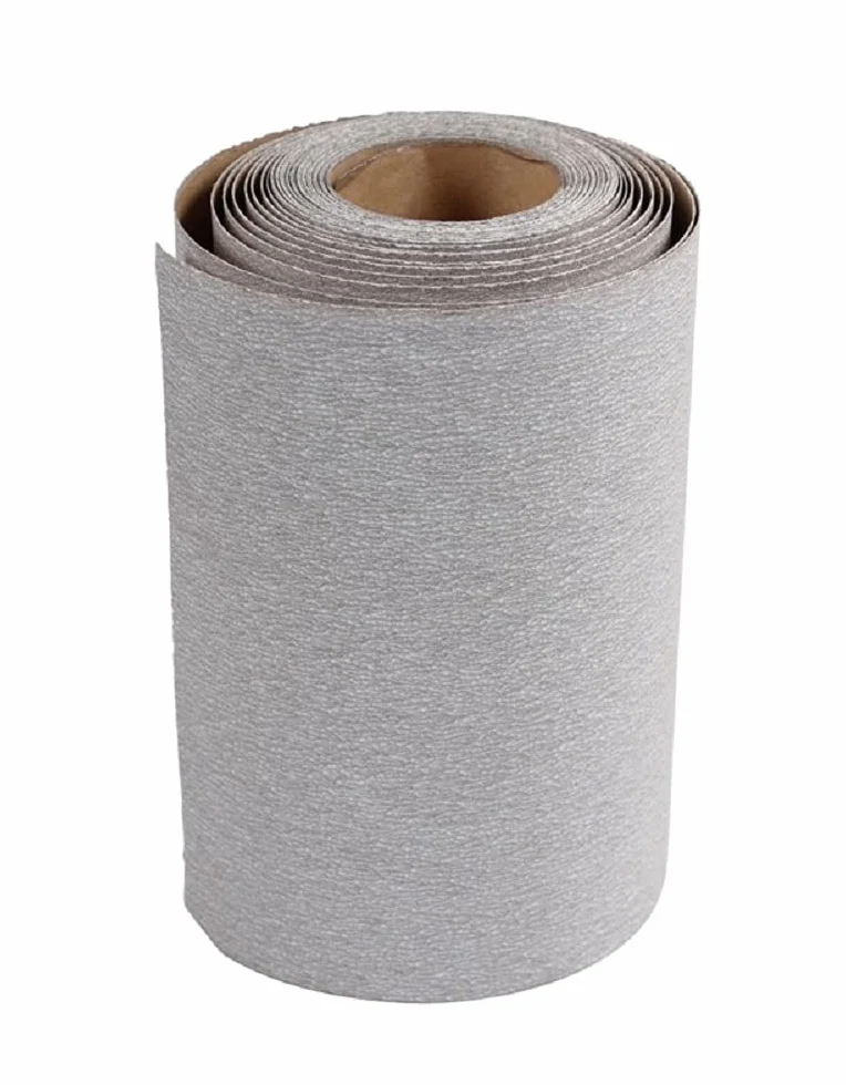 Papier wykończeniowy ProDec 5m Roll 240 Grit Fine Grade do szlifowania między warstwami i szlifowania samochodowego - rolka papieru ściernego o szerokości 115 mm
