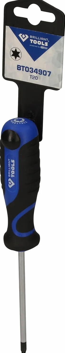 BRILLIANT TOOLS BT034907 Wkrętak TORX, T20 [Powered by KS TOOLS]