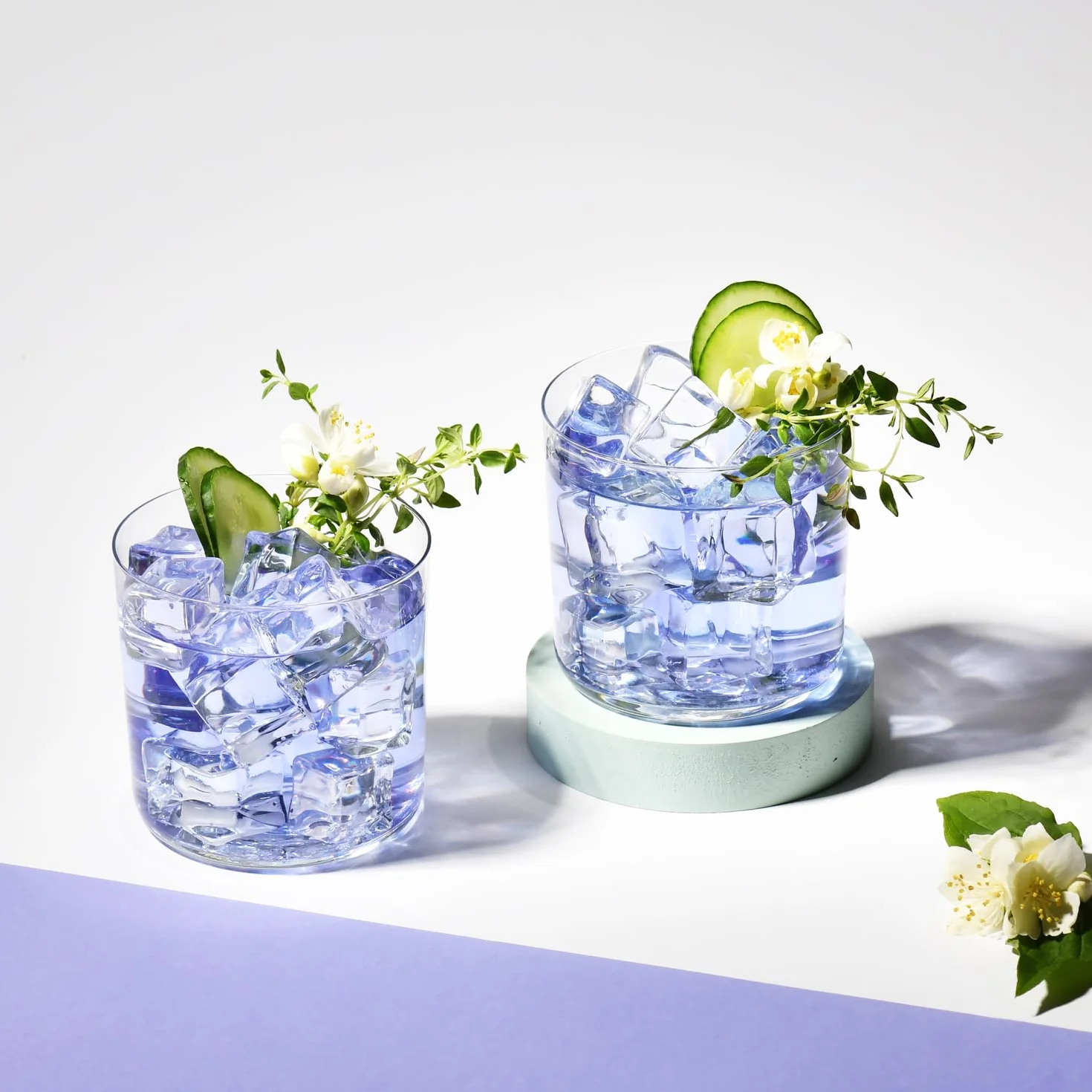 KROSNO Mixology Szklanki do Cydru i Wody 420 ml – Zestaw 6 Sztuk, Cienkie Ścianki, Szkło Kryształowe Bezołowiowe