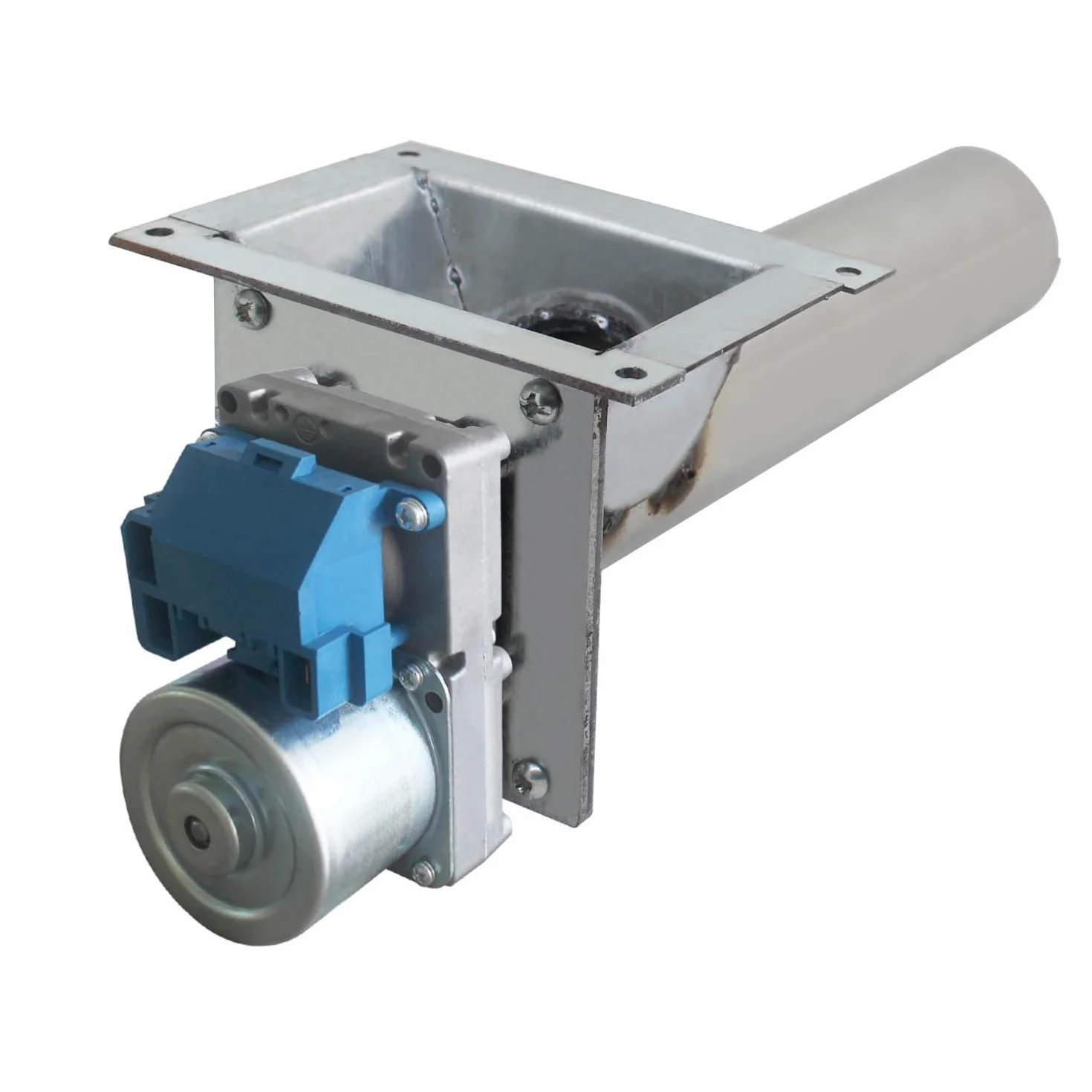 Zestaw podajnik do piec na pellet 2rpm 3rpm ślimak do podajnika kotła żmijka podajnik ślimakowy z motoreduktor podajnikiem (3 rpm)