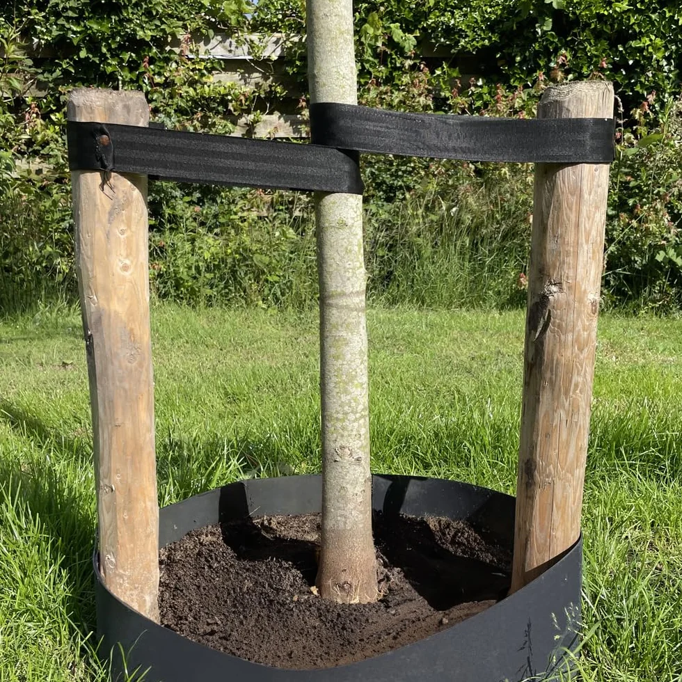 Taśma ogrodowa do wiązania drzew i krzewów, materiał do mocowania roślin 15mm/40m