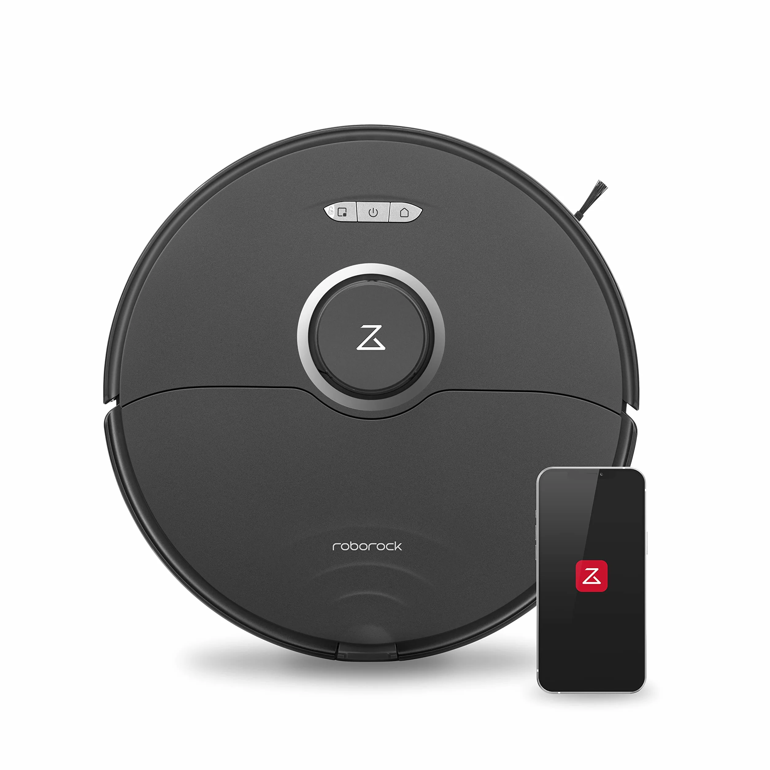 Roborock S8 Robot ssący i mopa (6000 Pa, PreciSense unikanie przeszkód, czujnik czułości, 180 min, żywotność baterii, 400 ml zbiornik na kurz / 300 ml, dźwięk ultradźwiękowy, sterowanie