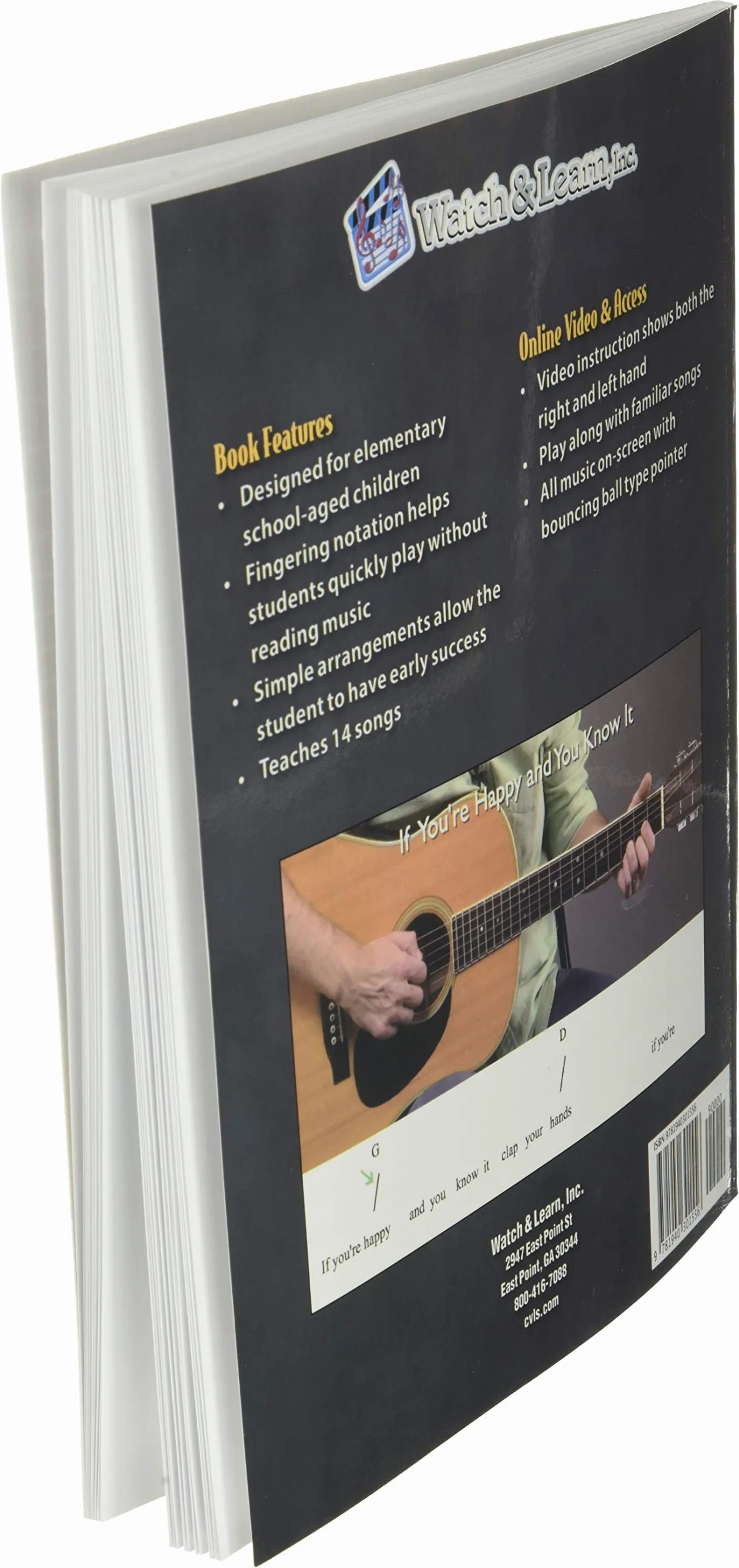 Beginner Guitar Lessons for Kids Book: with Online Video and Audio Access